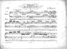 Partition No.2: Adagio (Elevazione), en D major, orgue Compositions