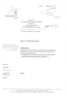 DOCUMENT ORIGINAL Logement  Thierry Lepaon - Devis travaux 