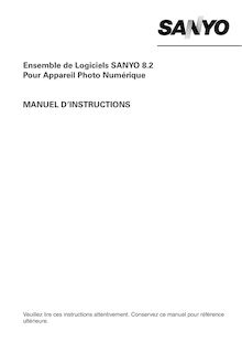 Ensemble de Logiciels SANYO 8.2  Pour Appareil Photo Numérique ...