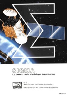 SIGMA N°2 Mars/Avril 1992. Le bulletin de la statistique européenne
