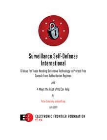 Surveillance self defense international