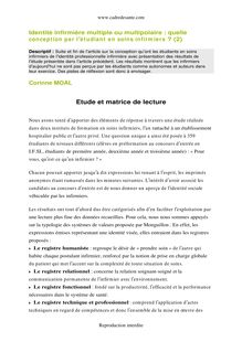 PDF - 76.1 ko - Etude et matrice de lecture
