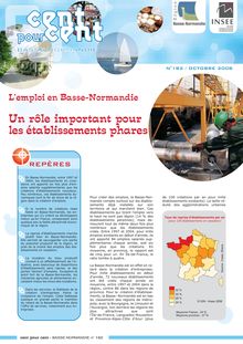 L emploi en Basse-Normandie : un rôle important  pour les établissements phares