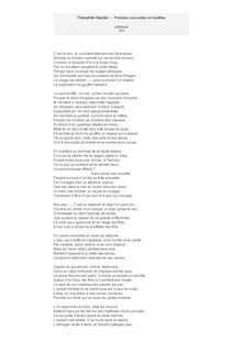 Jettatura (poème)