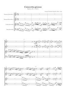 Partition complète (SSTB), Concerto Grosso en B-flat major