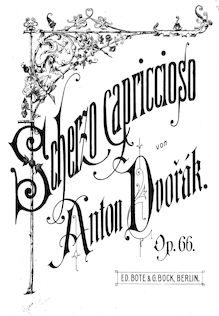 Partition Segment 1, Scherzo capriccioso, D♭ major, Dvořák, Antonín