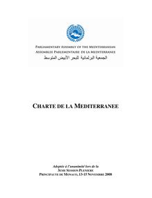 CHARTE DE LA MEDITERRANEE