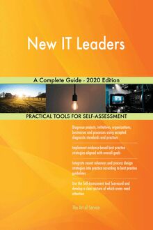 New IT Leaders A Complete Guide - 2020 Edition