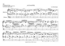 Partition complète, Andante, C major, Whitney, Samuel Brenton