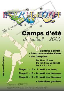  Camps ESPRITFOOT 2009
