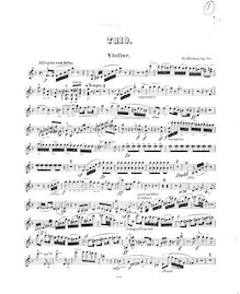 Partition de violon, Piano Trio, Op.76, Kücken, Friedrich Wilhelm
