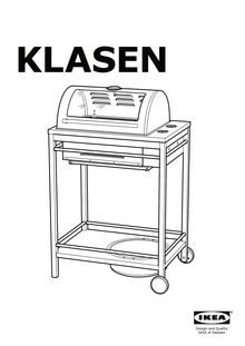 Mode d emploi du Klasen - Barbecue d IKEA