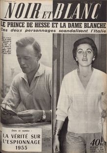 NOIR ET BLANC N° 499 du 20 septembre 1954