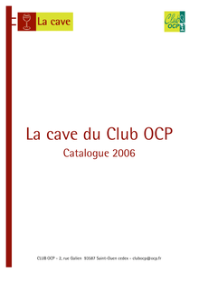 C3102-06 Catalogue la Cave du Club