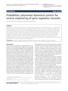 Probabilistic polynomial dynamical systems for reverse engineering of gene regulatory networks