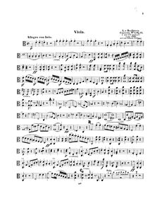 Partition viole de gambe, Piano Concerto No.1, C Major, Beethoven, Ludwig van