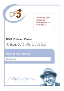 PDF - 126.9 ko - Maquette Rapport de Stage