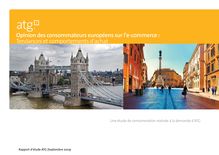 Rapport ATG Tendances et opinion sur l e-commerce en Europe