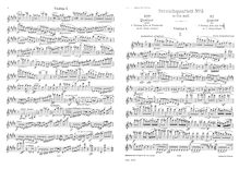 Partition parties complètes, corde quatuor No.3, Op.66, C♯ minor