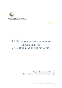 livre blanc ITIL oct 2009