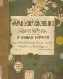 Partition couverture couleur, Japanische Kriegsbilder, Japanese War Pictures