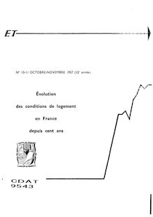 Evolution des conditions de logement en France depuis 100 ans. : 9543_1