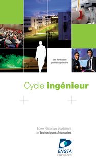 ENSTA Paris Tech : Cycle ingénieur 2013-2014