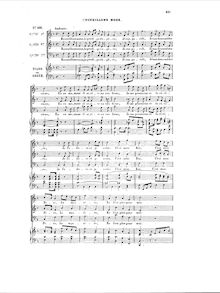 Partition Segment 10, Choix de cantiques sur des airs nouveaux pour toutes les fêtes de l année ... á trois ou quatre voix avec accompagnement d orgue ou de piano par le R. P. L. Lambillotte