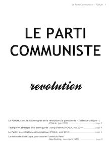 Le Parti Communiste - PCMLM
