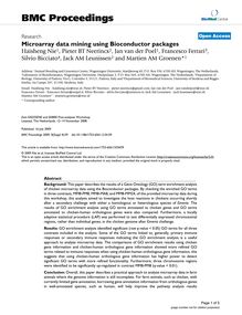 Microarray data mining using Bioconductor packages