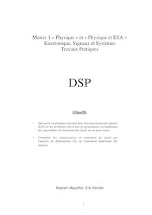 Master Physique et Physique et EEA Electronique Signaux et Systèmes