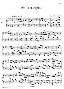 Partition complète (filter), Impromptu No.2 en F minor, Op.31