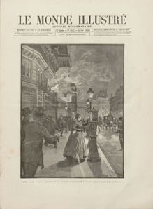 LE MONDE ILLUSTRE  N° 1652 du 24 novembre 1888