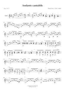 Partition guitare , partie, Piano Concerto No.4 Op.131, Herz, Henri