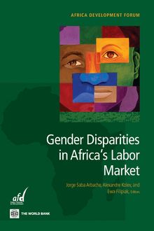 Gender Disparities in Africa s Labor Market