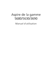 Notice Ordinateur portable Acer  Aspire 5680