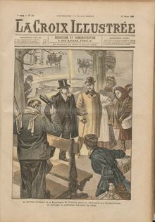 LA CROIX ILLUSTREE  numéro 270 du 25 février 1906