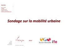 IFOP : Sondage sur la mobilité urbaine