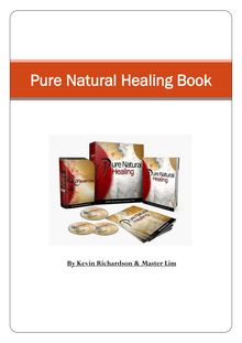 Pure Natural Healing-Free Book Download