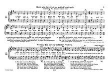 Partition Erhebung zu Gott (No.11-22), Choralbuch, Choralbuch zum Schul- und häuslichen Gebrauch