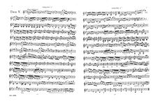 Partition parties complètes, 6 Trios pour 2 violons et viole de gambe, Op.36 par Antonio Bartolomeo Bruni