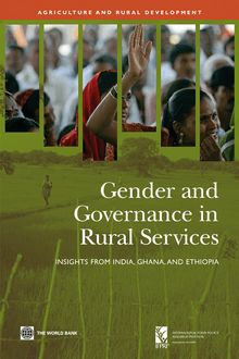 Gender and Governance in Rural Services