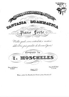 Partition complète, Souvenir de l opéra, Op.87a, Fantasia Dramatique