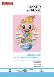 "Winshluss, un monde merveilleux", dossier de presse