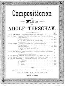 Partition flûte et partition de piano, Die Jahreszeiten, Op.143 par Adolf Terschak