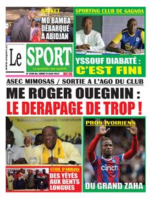 Le Sport n°4786 - du lundi 22 août 2022