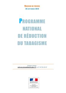 Programme National de Réduction du Tabagisme