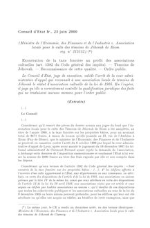 ARTICLE EN PDF - Conseil d Etat fr., 23 juin 2000 (Ministre de l ...