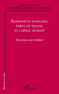 Ressources humaines, force de travail et capital humain