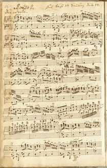 Partition complète, Rondo en G major, Wq.57/3 (H.271), G major, Bach, Carl Philipp Emanuel